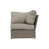 Outdoor Loveseat & Cushions - Gray Mix - Image 10