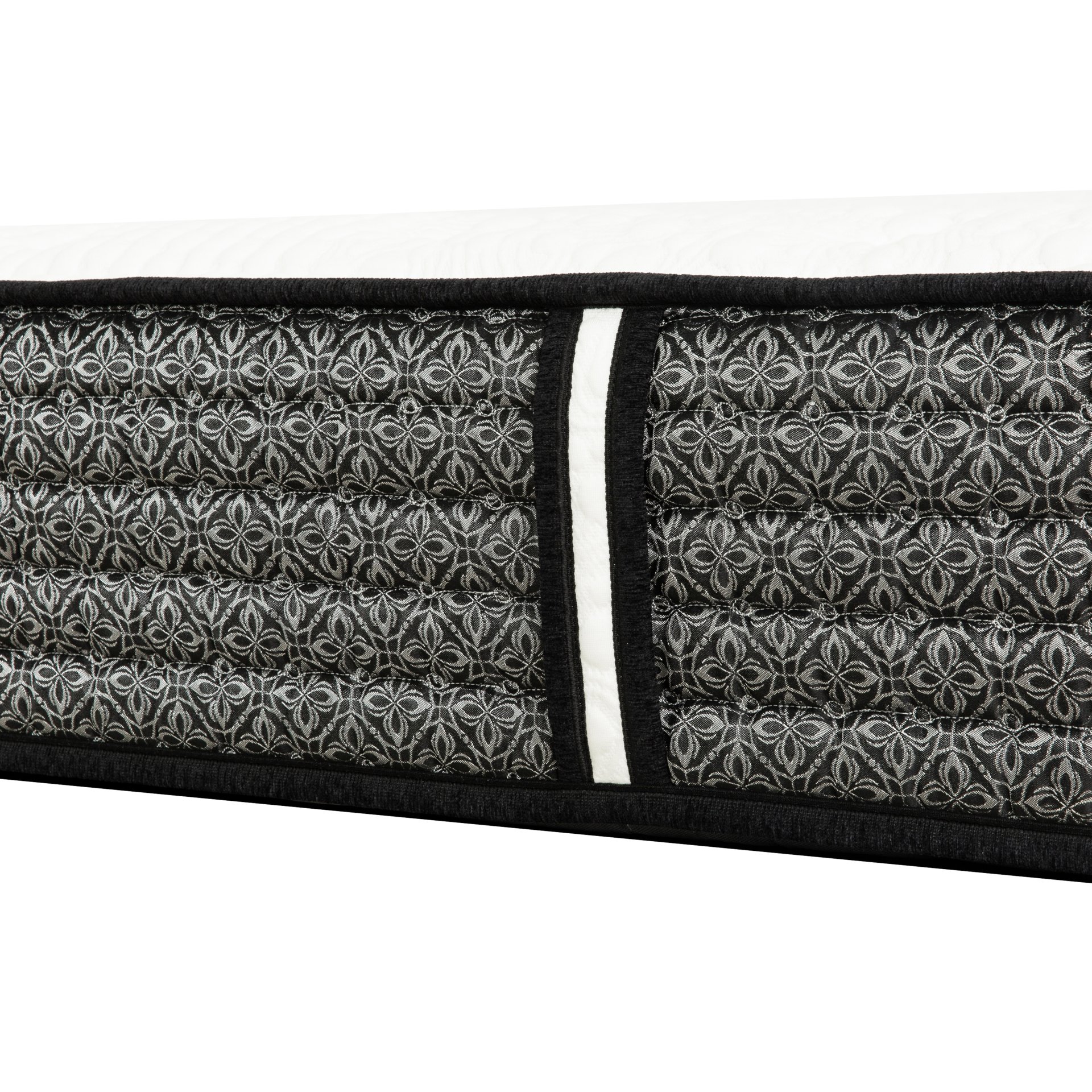 Premium 12" Queen Size Hybrid Mattress In A Box Soft Gel Memory Foam Top With Cooling Technology - Gray / White - Image 6