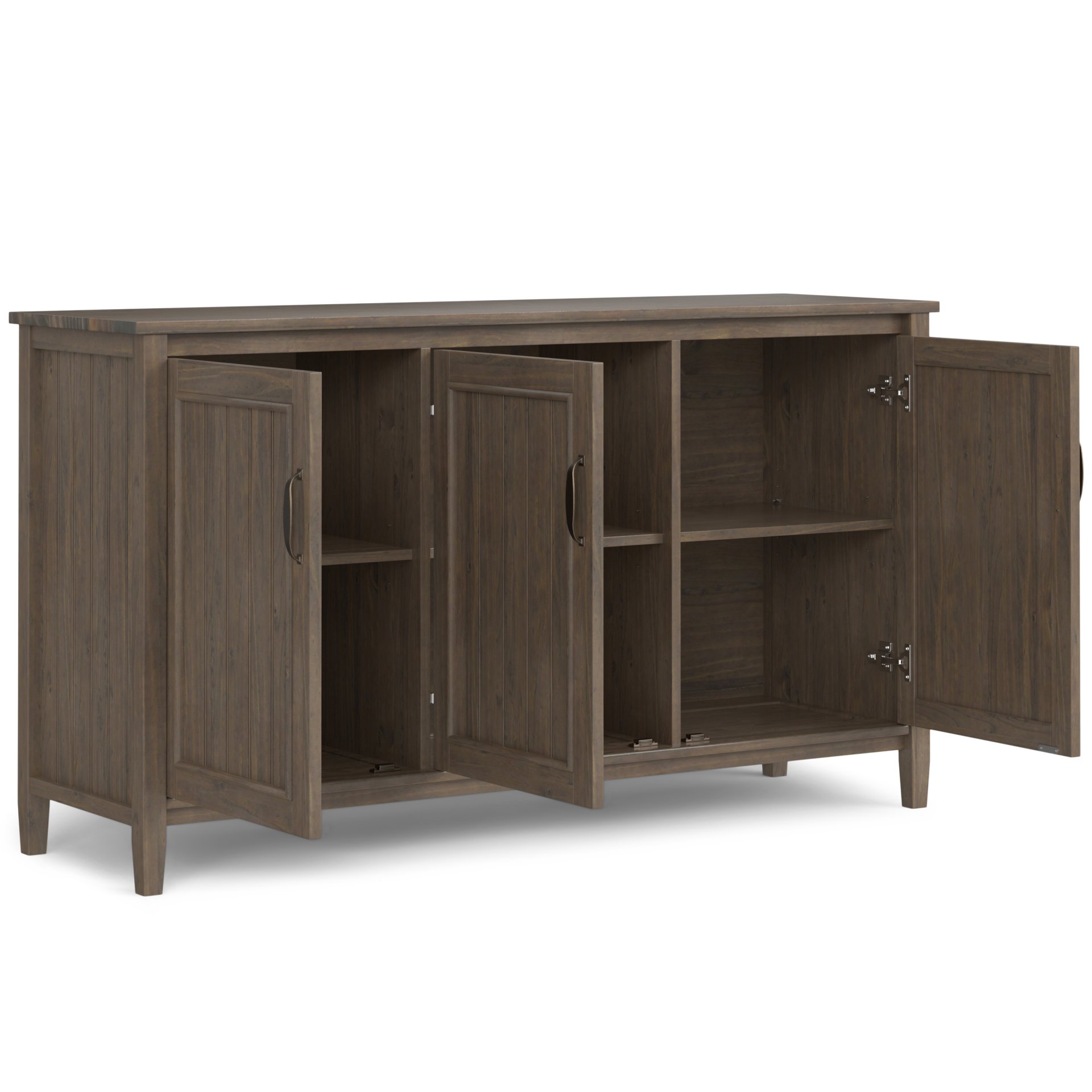 Lev - Wide Storage Cabinet - Smoky Brown - Image 9