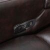 Power Recliner With Storage Arms, Cupholders, Swivel Tray Table And Cell Phone Stand - Brown - Image 21