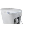 Tankless Smart Toilet With Bidet Built In, 1 Piece, Auto Flush, Auto Open / Close, Heated Seat, Bubble Wash, Warm Water And Dry, Adjustable Temp, Remote Control Side Know - White - Image 12