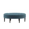 Martin - Surfboard Tufted Ottoman With Button Tufting - Blue - Image 5