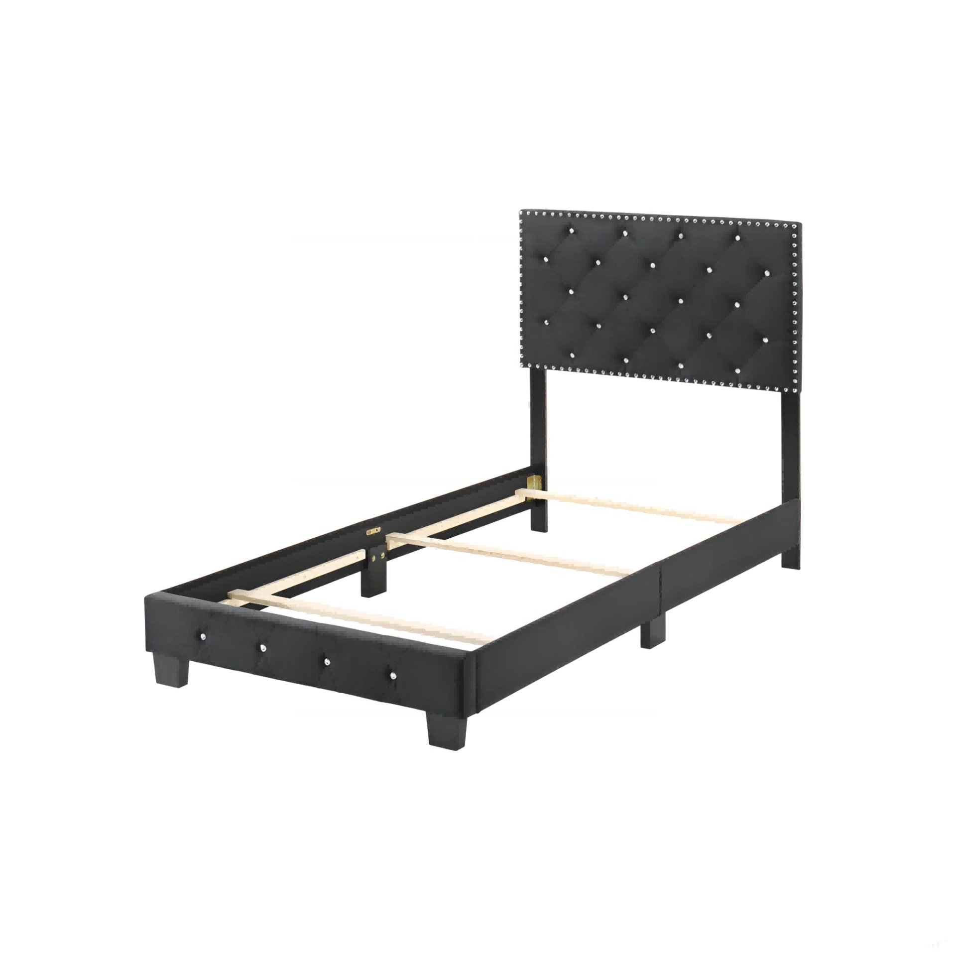 Suffolk - Twin Bed - Black - Image 4