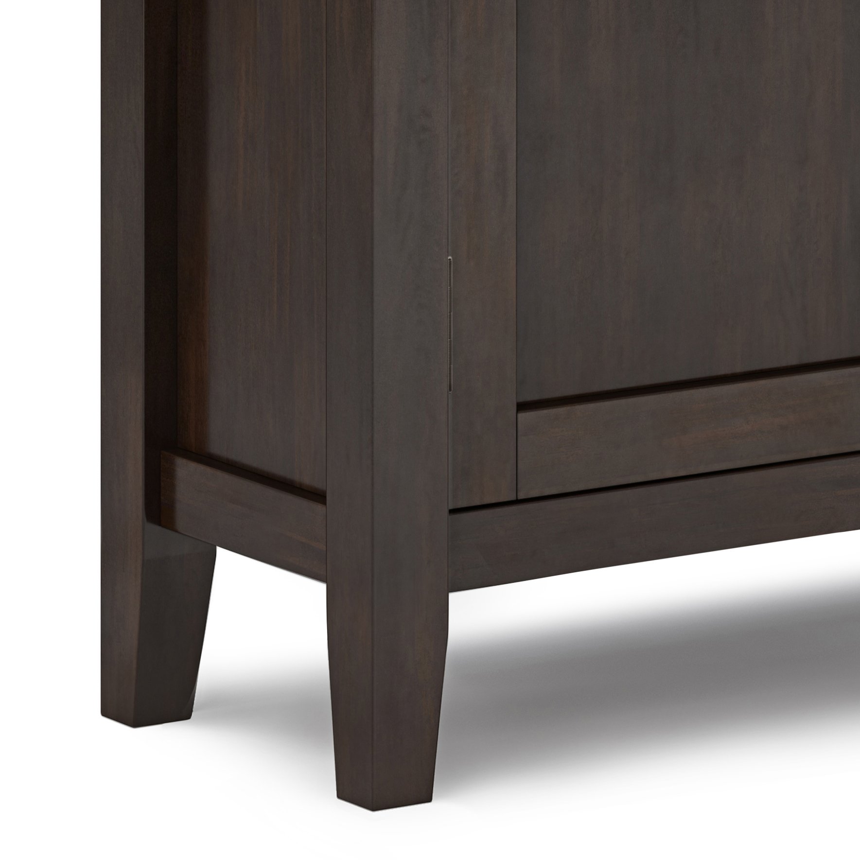 Redmond - Low Storage Cabinet - Brunette Brown - Image 5