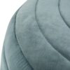 Vivienne - Round Pouf - Turquoise - Image 3