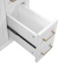 30" Bathroom Vanity With Sink, Soft Close Storage Cabinet - White - Image 18