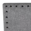 Glimm - Upholstered Bench With Back - Gray - Image 5
