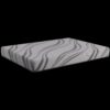 Bib Nl - 8" California King Pro Gel Foam - Firm - Dark Gray - Image 4