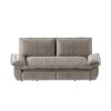 Queen Pull Out Sofa Bed, 3 In 1 Convertible Sleeper Sofa, Multi Functional Loveseat Bed - Gray - Image 17