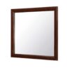 Lucille - Mirror Large Scale Design Rich Tone Glass - Red / Brown - Image 5