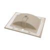 Premium Rectangular Vanity Top With Single Faucet Hole And Overflow - White - Image 10