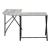 Computer Desk, Home Office, Corner, L Shape, Laptop, Contemporary / Modern - Gray - Image 2