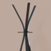 Free Standing Coat Rack 3 Hooks For Entryway - Espresso - Image 3