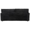 Oversized Double Chaise Lounge Sofa Bed With USB Ports And Cup Holders - Black - Image 16