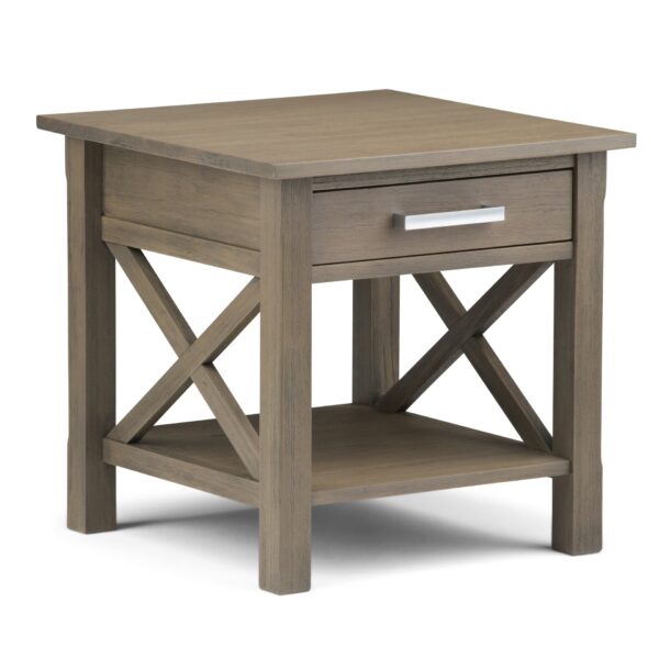 Kitchener - End Table - Farmhouse Gray