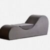 Solace - Chaise Lounge Chair Relaxation, Ergonomic Design With Soft Yet Firm High Density Foam Core, Removable Machinewashable Cover - Gray - Image 3