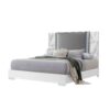 Moon - King Bed With LED Lighting - Marble - Image 8