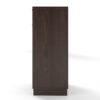 Tilt Out Trash Can Cabinet With Wave Textured Drawer & Pull Out Bin - Walnut - Image 16