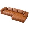 Clark - Sectional Right Sofa - Cognac - Image 11