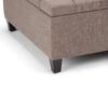 Harrison - Coffee Table Storage Ottoman - Fawn Brown - Image 6