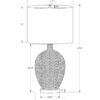 Lighting, Table Lamp, Ceramic, Contemporary - Cream - Image 6