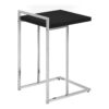 Accent Table, C - Shaped, Modern - Black - Image 13