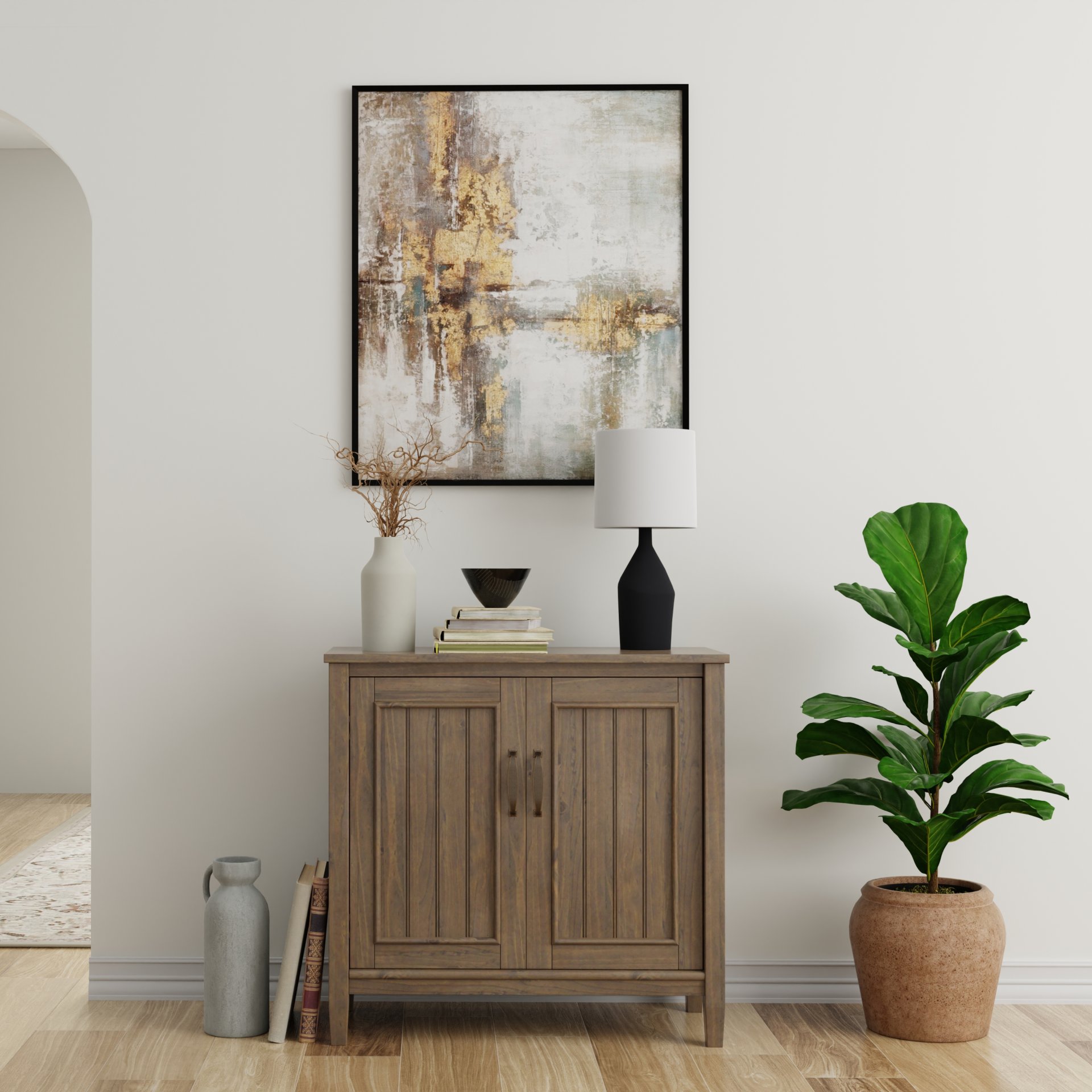 Lev - Low Storage Cabinet - Smoky Brown - Image 11