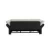 Queen Pull Out Sofa Bed, 3 In 1 Convertible Sleeper Tufted Sofa With 2 Soft Pillows - Beige - Image 15