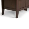 Adams - Entryway Storage Bench - Rustic Medium Brown - Image 6