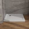 Shower Base, Centered Drain, No Threshold, 5 Layer - White - Image 4