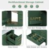 30" Bathroom Vanity Set With Soft Close Doors And Handles - Green - Image 7