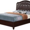 Full Bed With Transitional Design - Cappuccino - Image 7