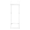 Accent Table, C - Shaped, Convenient Design - White - Image 3