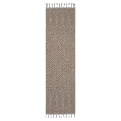 Guros - 2' X 8' Traditional Indoor / Outdoor Area Rug - Natural