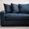 Luxe - Oversized 2 Piece Right Facing Sectional Couches For Living Room, L Shaped Sofa With Chaise - Blue - Image 8