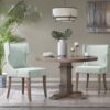 Carson - Wingback Dining Chair - Light Sage Green - Image 2