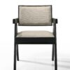 Jasper - 3 Piece Arm Chairs And Console Table (Set of 3) - Ebony Black - Image 5