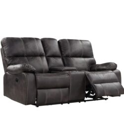 Hooper - Power Reclining Loveseat - Gray