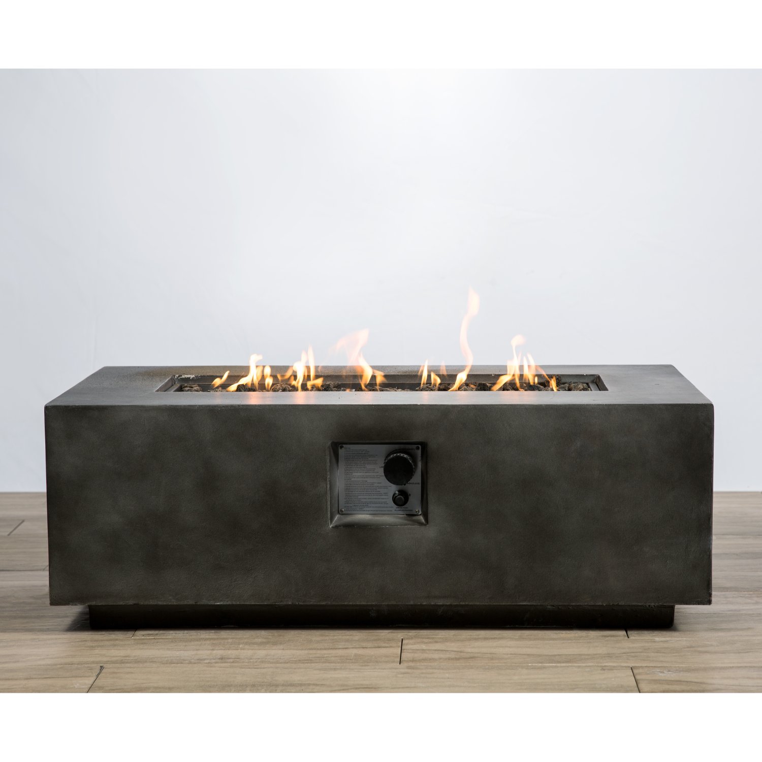 Propane / Natural Gas Fire Pit Table - Charcoal - Image 5