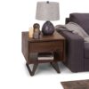 Lowry - End Table - Distressed Charcoal Brown - Image 7