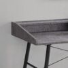 Computer Desk For Home Office, Laptop, Storage Shelves, Versatile Placement - Gray - Image 8