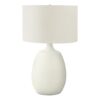 Lighting, Table Lamp, Resin, Contemporary - Cream - Image 2