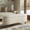 Flip Top Storage Bench - Cream - Image 11