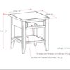 Burlington - End Table - Mahogany Brown - Image 10