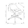 Malden - Office Chair - Gray - Image 9