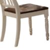 Dylan - 5 Pieces Dining Room Set - Cream / Oak - Image 8
