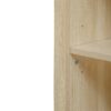 Arched Kitchen Pantry, Modern Farmhouse Wood Kitchen Storage Cabinets, Arched Storage Display Cabinet With Adjustable Shelves, Versatile Cupboard For Kitchen, Dining Room, Living Room - Natural - Image 17