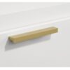 2 Drawer Bedroom Nightstand With And Wooden Furniture - Gold / White - Image 9