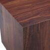 Luxurious Wood Grain Coffee Table Elegant Design For Living Room - Walnut - Image 7