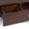 Lowry - Coffee Table - Distressed Charcoal Brown - Image 8